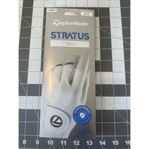 TaylorMade- Men’s large Left Handed Leather Golf Gloves